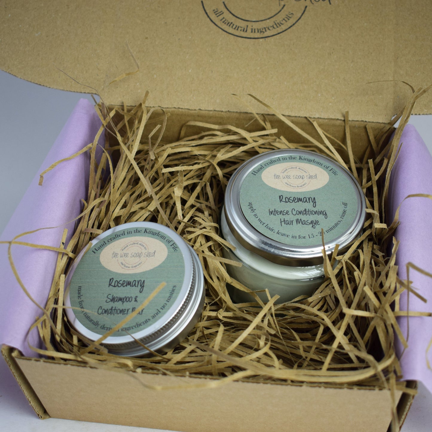 The Wee Soap Shed Rosemary Hair Care Bundle