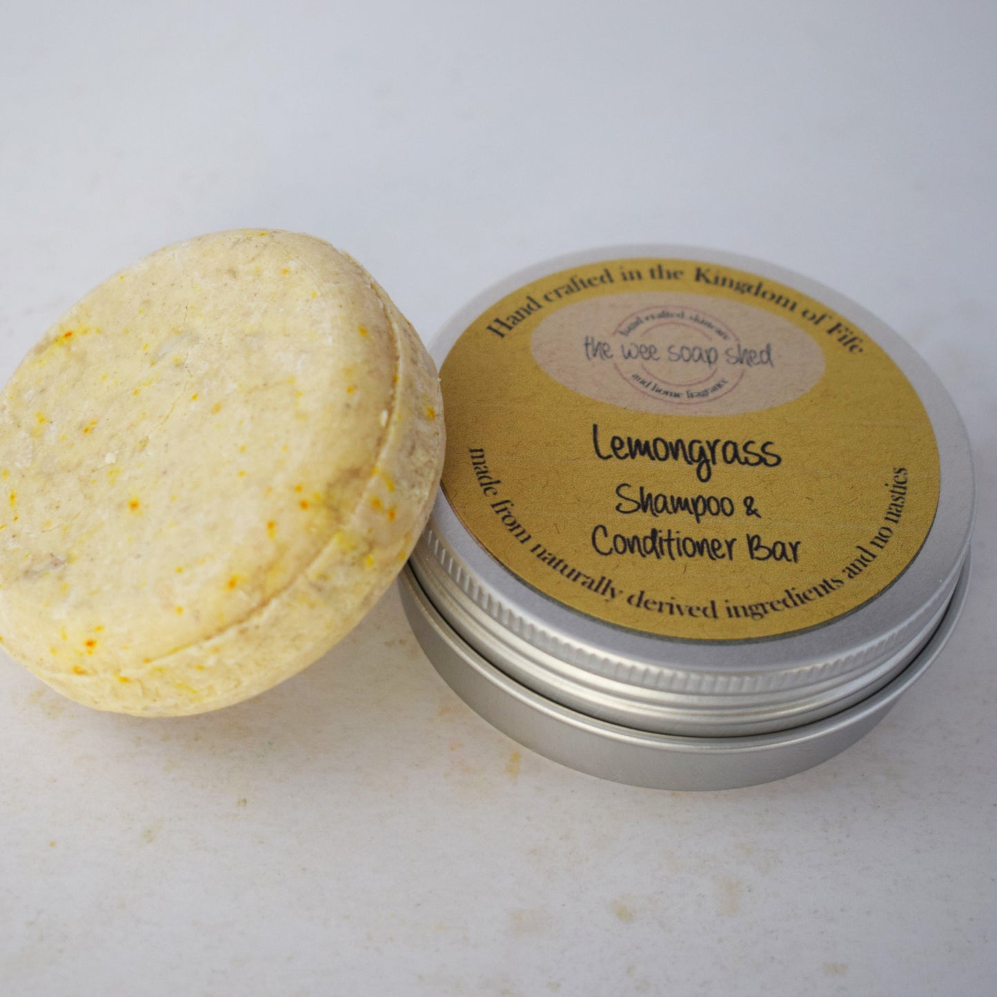 The Wee Soap Shed shampoo & conditioner bar
