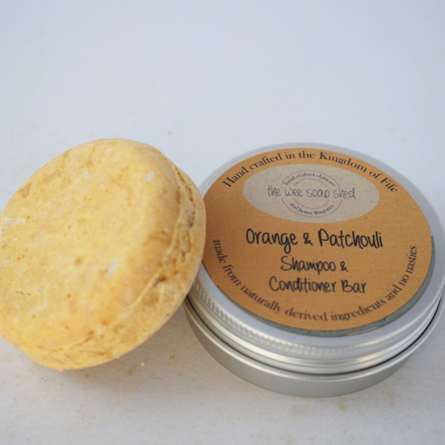 The Wee Soap Shed Orang & Patchouli shampoo & conditioner bar
