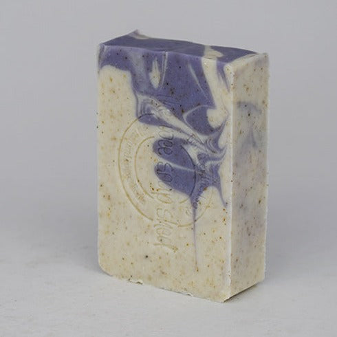 The Wee Soap Shed Lavender Scrub Soap Bar
