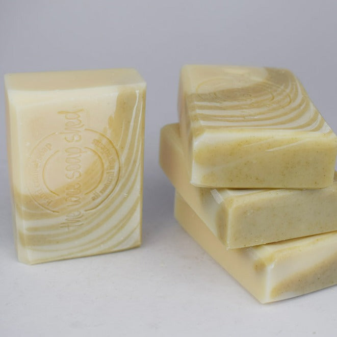 The Wee Soap Shed Nettle Goat's Milk Soap Bar