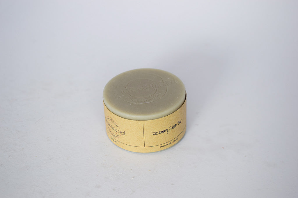 The Wee Soap Shed Rosemary Shave Bar