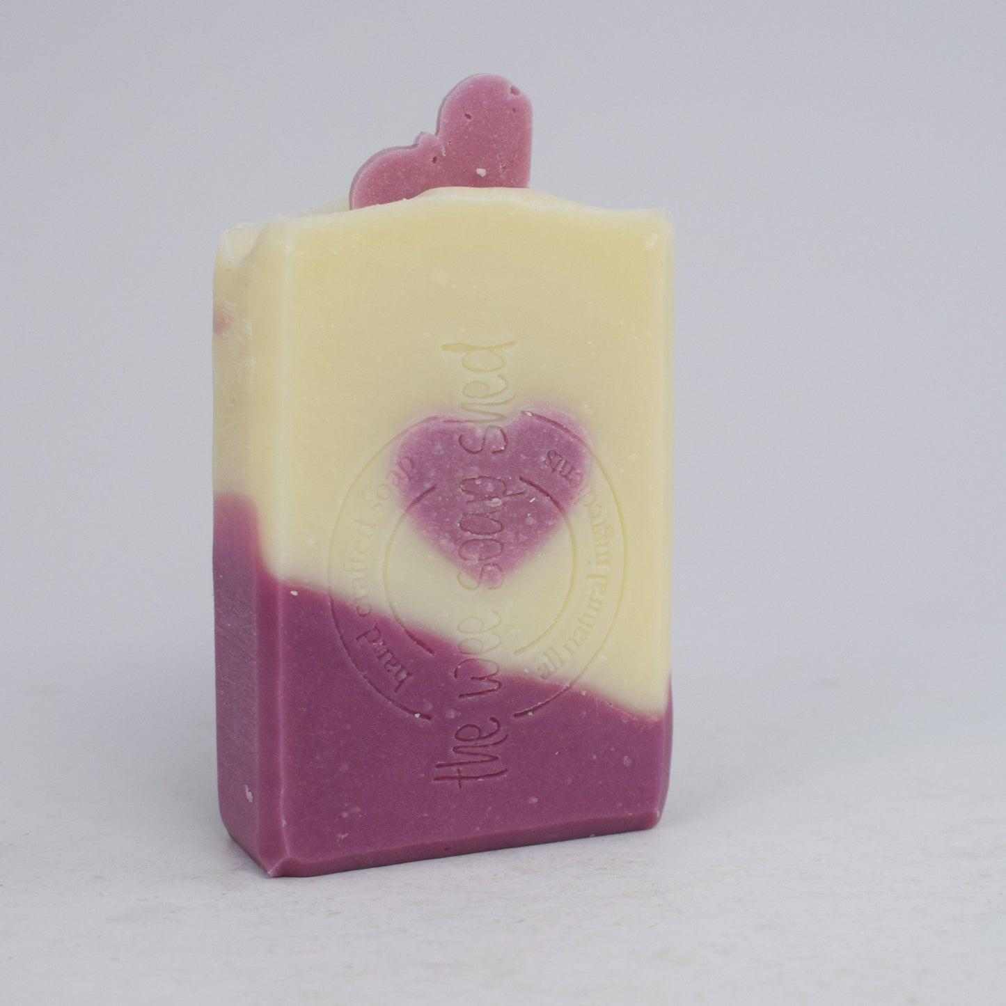 The Wee Soap Shed - Loving Me. Our special edition Valentine soap scented with bergamot & pink grapefruit essential oils