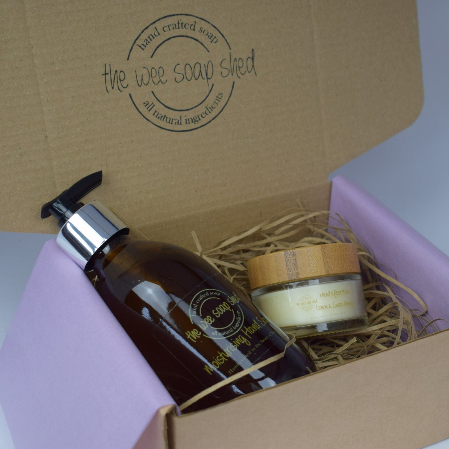 Hand Soap & Hand & Foot Balm Gift Set