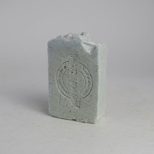 The Wee Soap Shed Frosted Juniper Berry Tallow Soap Bar