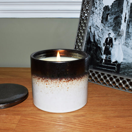 Moonlit Harmony essential oil refillable candle