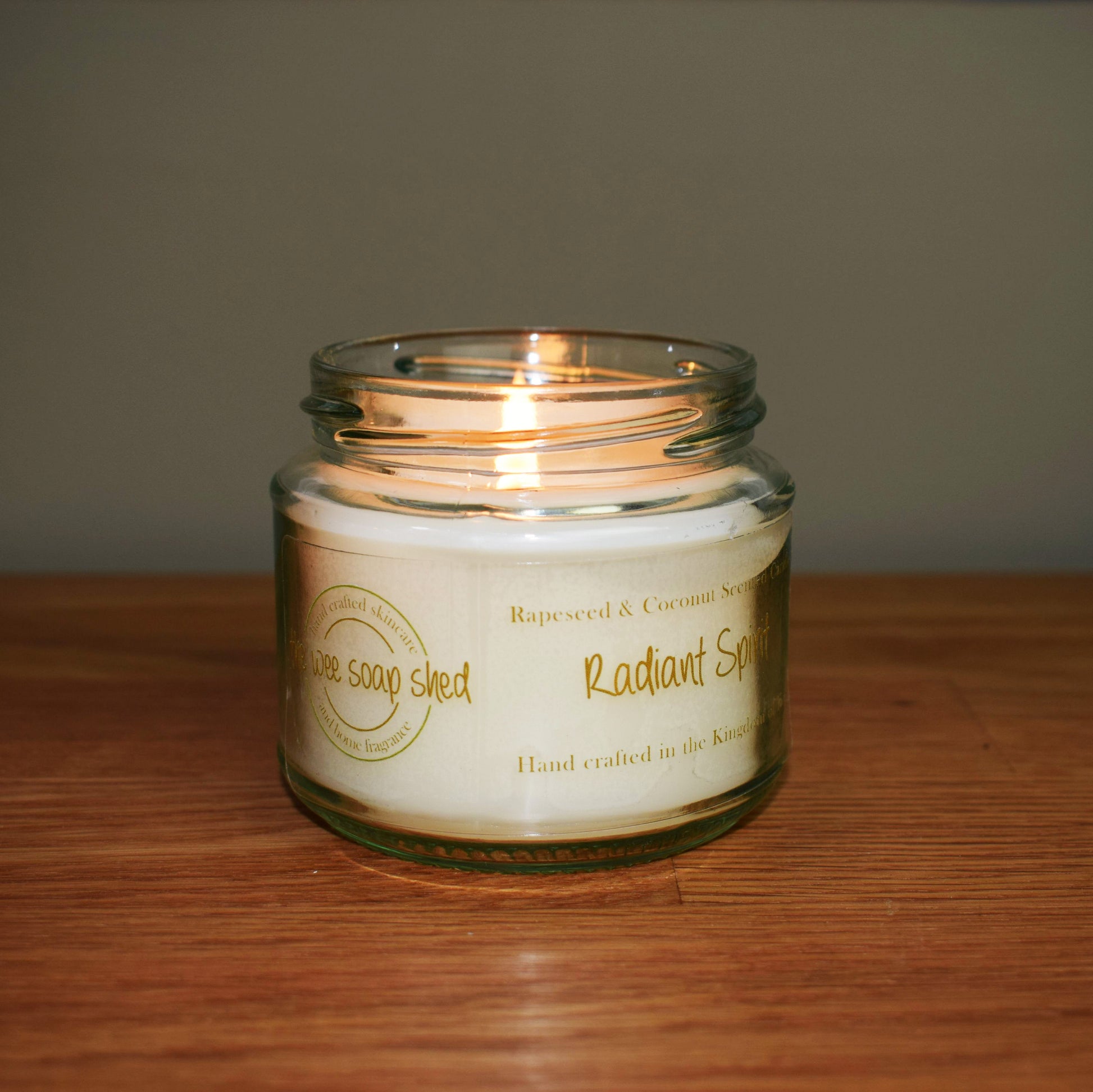 The Wee Soap Shed Radiant Spirit 165g Scented Candle