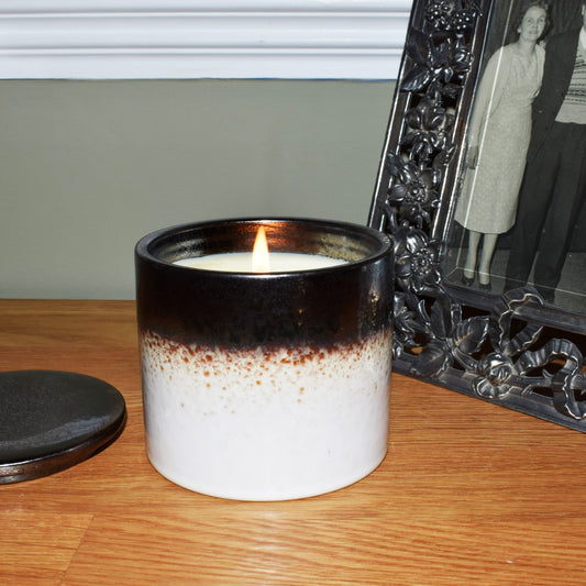 Radiant Spirit essential oil refillable candle