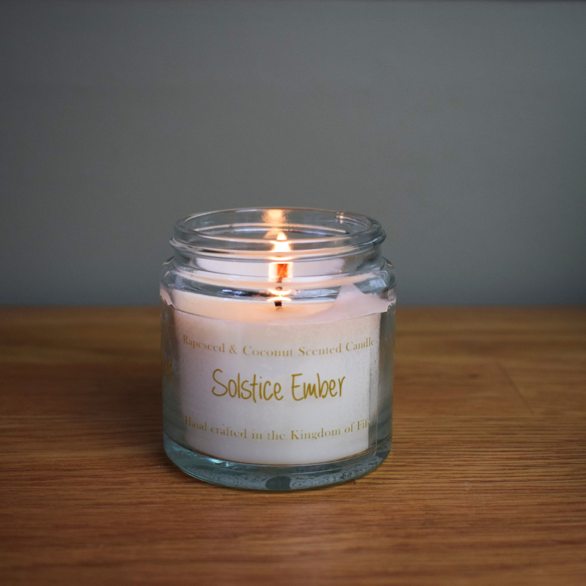 The Wee Soap Shed Solstice Ember 90 scented candle