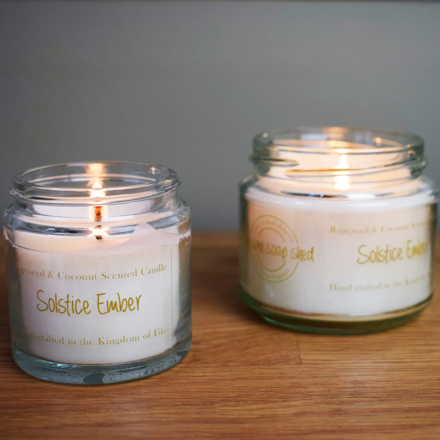 The Wee Soap Shed Solstice Ember Scented Candles