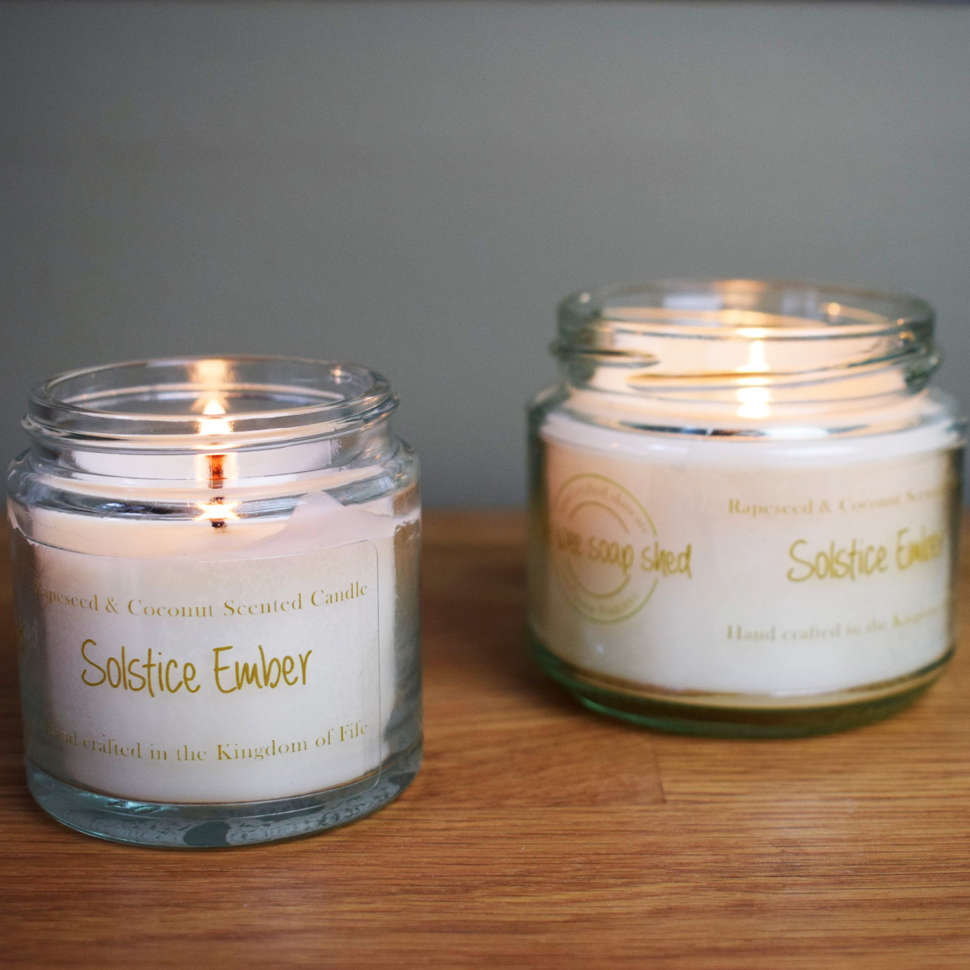 The Wee Soap Shed Solstice Ember Scented Candles