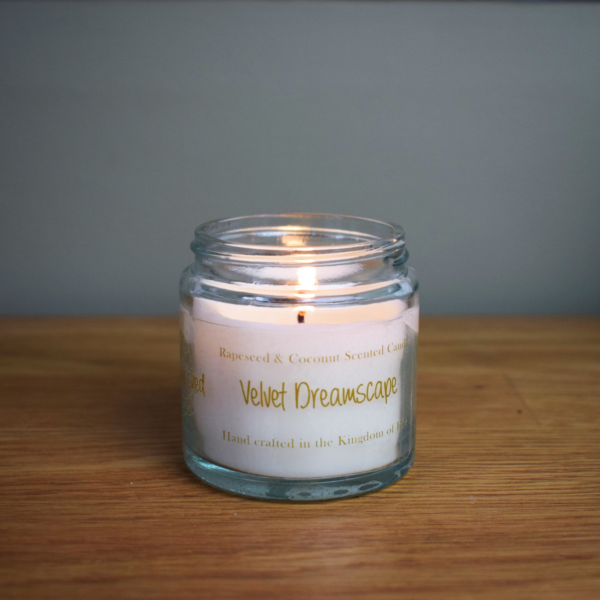 The Wee Soap Shed Velvet Dreamscape 90g scented candle