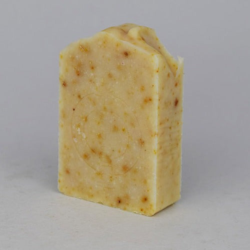 The Wee Soap Shed Lemon Zest Exfoliating Soap Bar