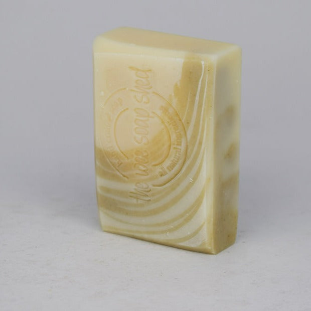 The Wee Soap Shed Nettle Goat's Milk Soap Bar