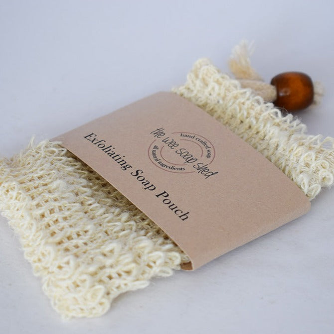 The Wee Soap Shed Exfoliating Soap Pouch