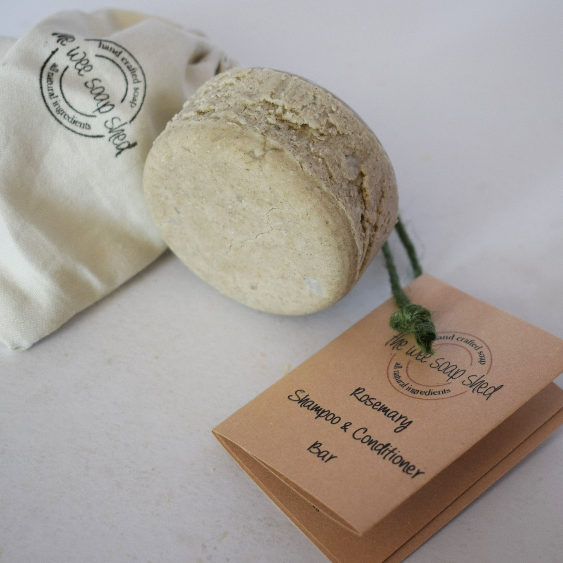 The Wee Soap Shed Rosemary Shampoo & Conditioner Bar